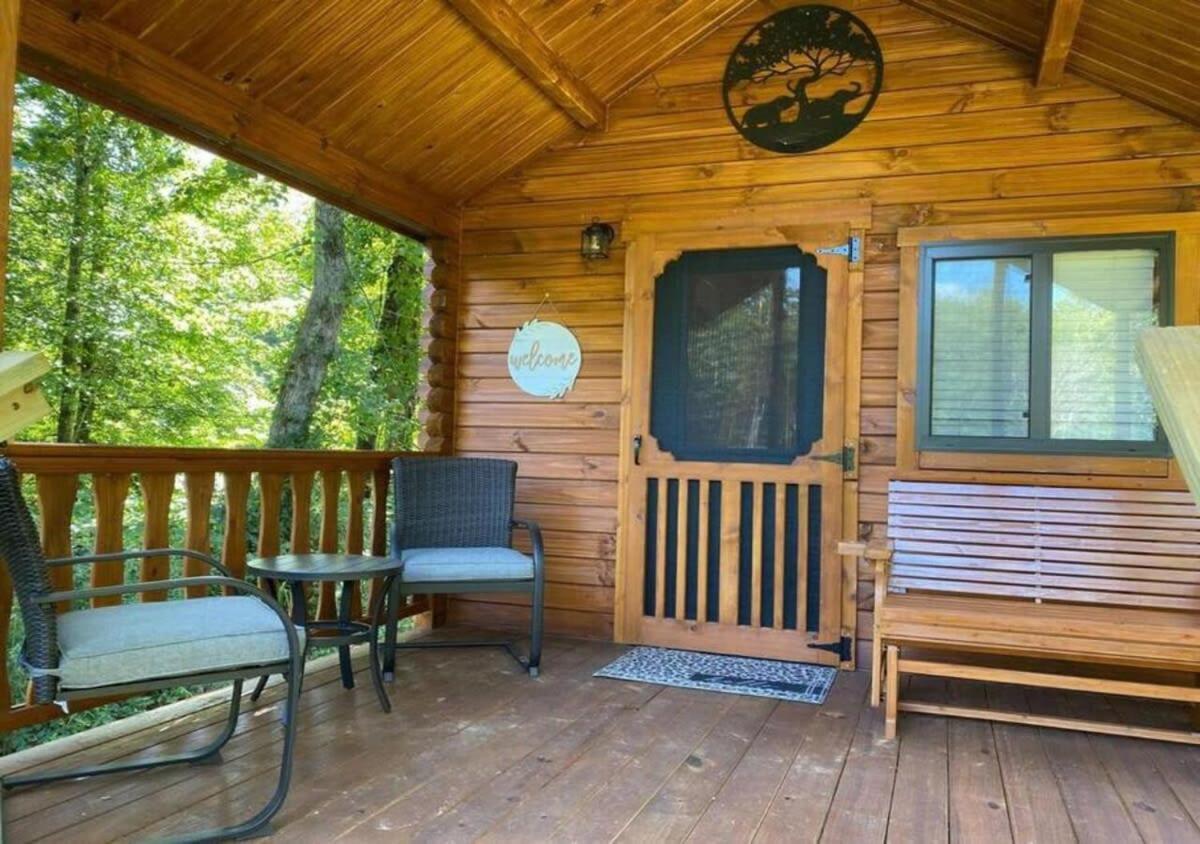 Serene 1Br Cabin Near Nc Z00 With Loft & Waterview 아셔보르 외부 사진